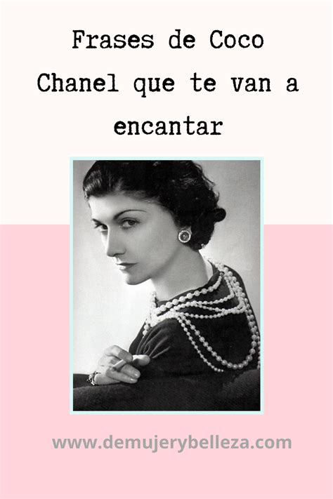 frases de coco chanel cortas